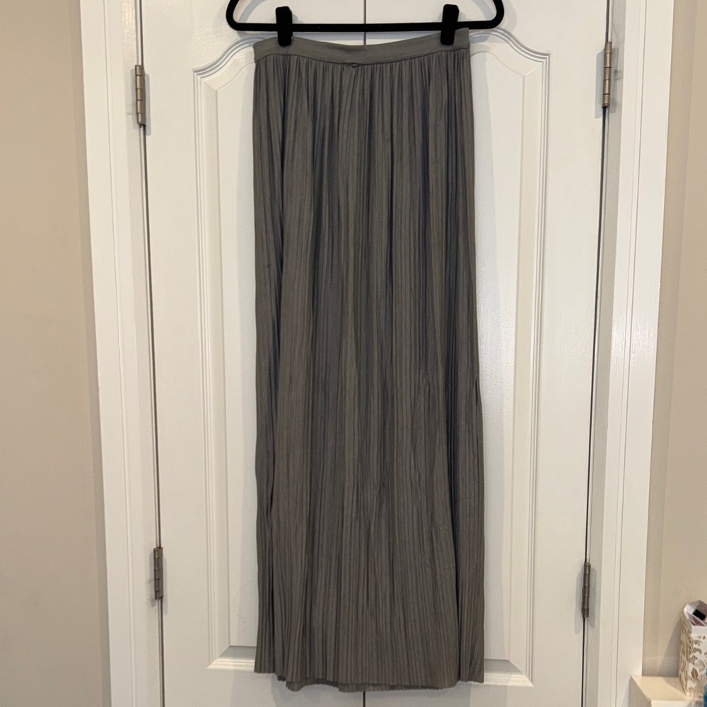 Theory Gray Maxi Skirt